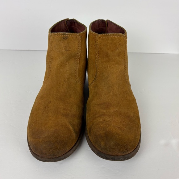 Dansko Becky Suede Leather Waterproof Comfort Booties in Tan